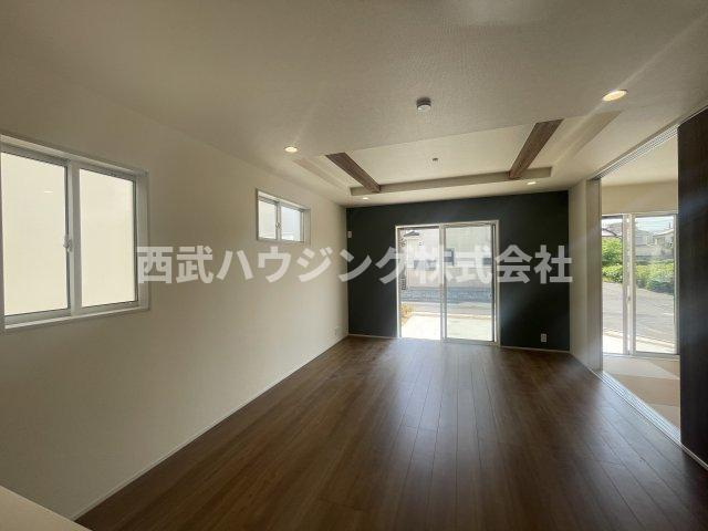 【仲介手数料無料】所沢市東狭山ケ丘全７棟１号棟　所沢市の新築なら西武ハウジングの居間・リビング