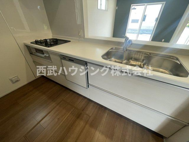 【仲介手数料無料】所沢市東狭山ケ丘全７棟１号棟　所沢市の新築なら西武ハウジングのキッチン