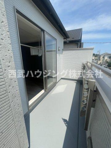 【仲介手数料無料】所沢市東狭山ケ丘全７棟１号棟　所沢市の新築なら西武ハウジングのバルコニー