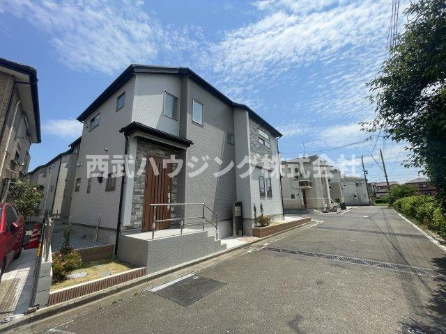 【仲介手数料無料】所沢市東狭山ケ丘全７棟１号棟　所沢市の新築なら西武ハウジングの前面道路含む現地写真