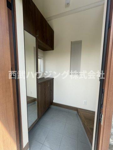 【仲介手数料無料】所沢市東狭山ケ丘全７棟１号棟　所沢市の新築なら西武ハウジングの玄関
