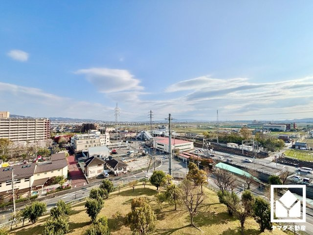 向島ニュータウン第三街区A棟の展望