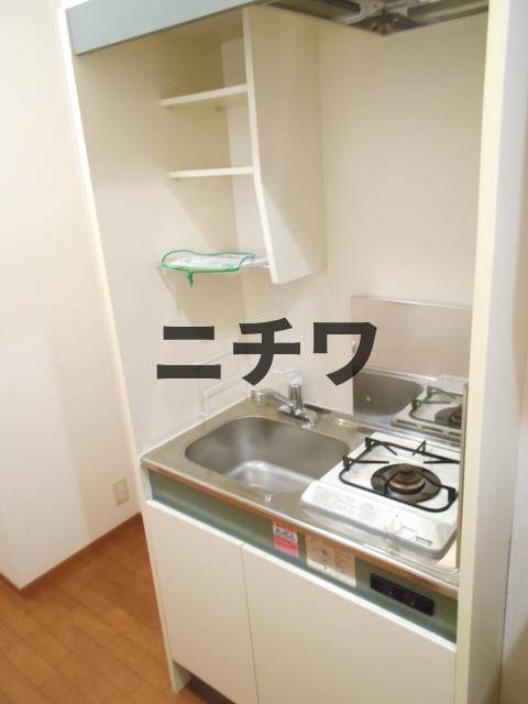 メゾン青柳のキッチン|★１口ガスキッチン★