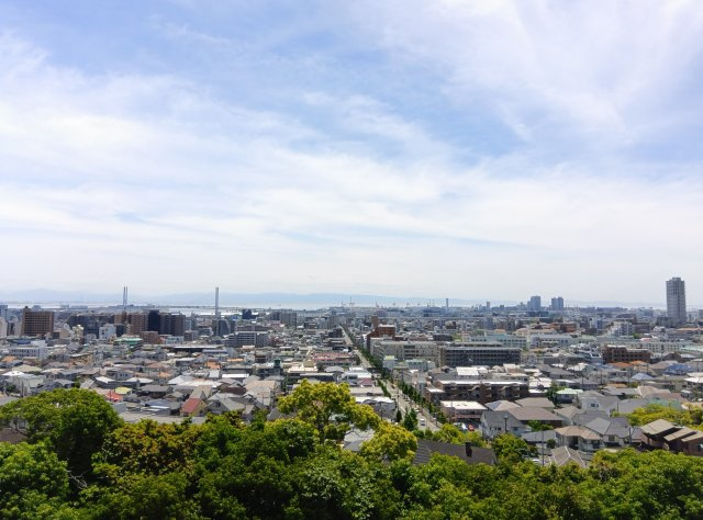 岡本パークマンションの展望