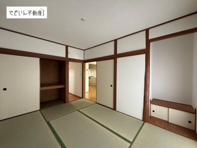 【和室】 | 熊谷市江波　中古住宅   | 現地(2026年月9撮影)
1階和室