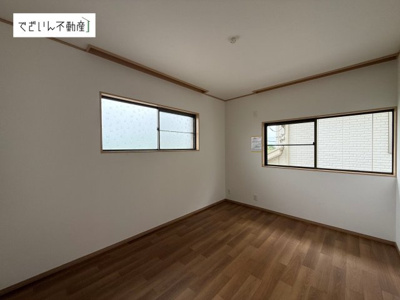 【洋室】 | 熊谷市江波　中古住宅   | 現地(2026年月9撮影)
2階北東洋室