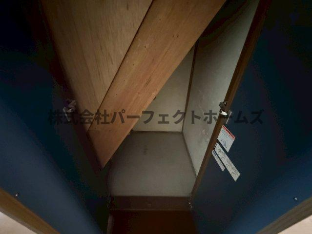 高柳2丁目戸建　賃貸の収納|こまごまとしたものを収納できそうですね