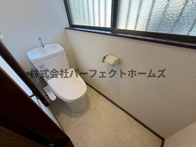 高柳2丁目戸建　賃貸のトイレ|トイレもきれいです