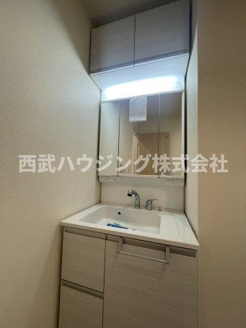 【仲介手数料無料】所沢市東狭山ケ丘全７棟２号棟　所沢市の新築なら西武ハウジングの独立洗面台