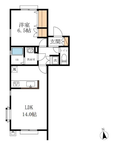 クレイドル国立のその他共用部分|駐輪場