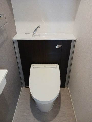 マウント　シティⅠのトイレ|コンパクトで使いやすいトイレです