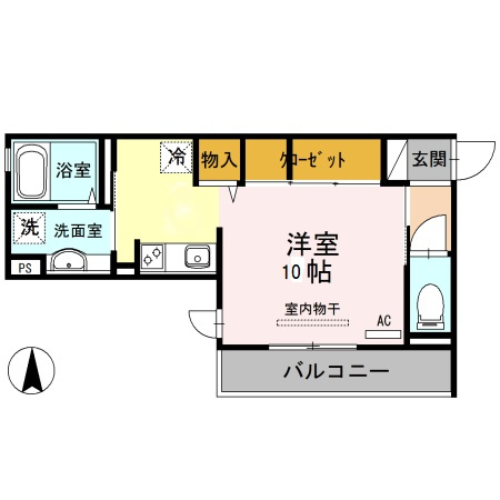 パレ　ブロンの間取り