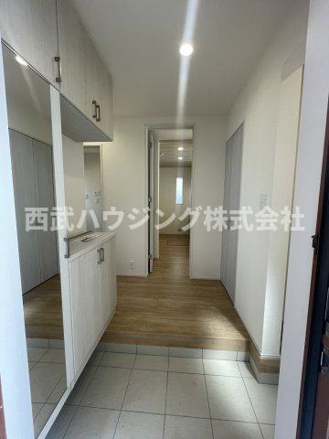 【仲介手数料無料】所沢市東狭山ケ丘全７棟３号棟　所沢市の新築なら西武ハウジングの玄関