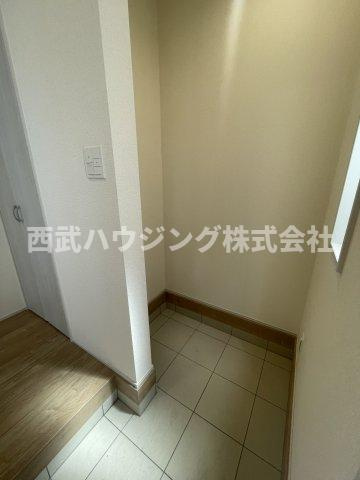 【仲介手数料無料】所沢市東狭山ケ丘全７棟３号棟　所沢市の新築なら西武ハウジングの玄関
