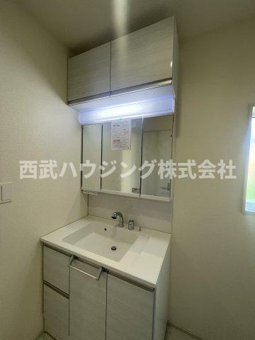【仲介手数料無料】所沢市東狭山ケ丘全７棟３号棟　所沢市の新築なら西武ハウジングの独立洗面台