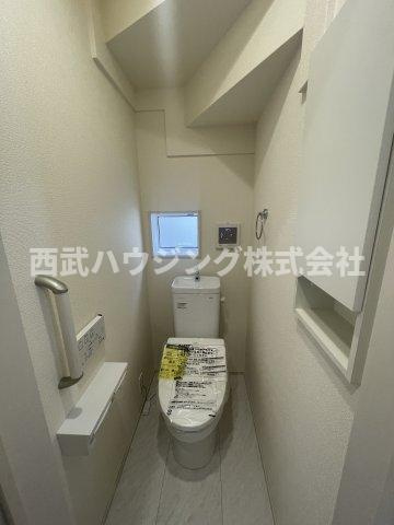 【仲介手数料無料】所沢市東狭山ケ丘全７棟３号棟　所沢市の新築なら西武ハウジングのトイレ