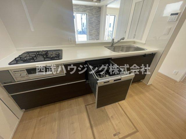 【仲介手数料無料】所沢市東狭山ケ丘全７棟３号棟　所沢市の新築なら西武ハウジングのキッチン