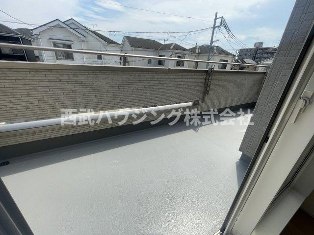 【仲介手数料無料】所沢市東狭山ケ丘全７棟３号棟　所沢市の新築なら西武ハウジングのバルコニー
