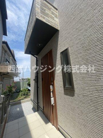 【仲介手数料無料】所沢市東狭山ケ丘全７棟３号棟　所沢市の新築なら西武ハウジングの玄関
