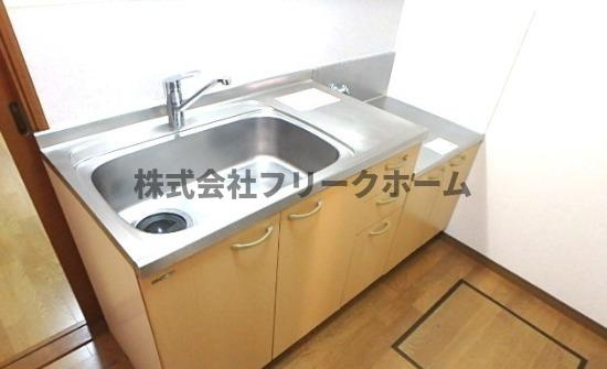 杉並区松庵１丁目のアパートのキッチン