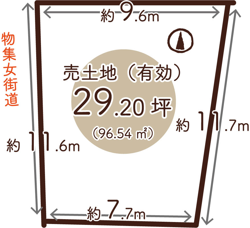 寺戸町新田　建築条件無土地