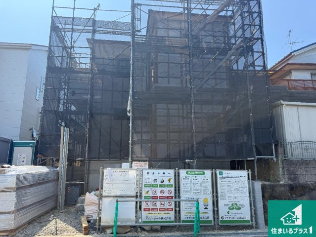 藤井寺市国府　第1期　新築一戸建ての外観|現在建築中！落ち着いた街並みで新生活を始めることが出来そう！周辺の物件も併せてご紹介させて頂きます！