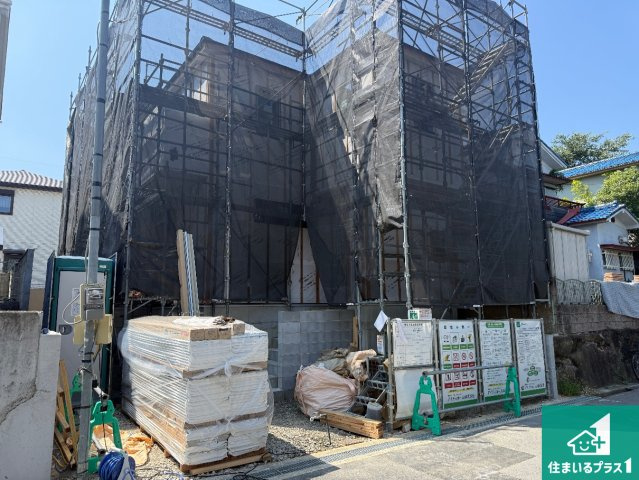 藤井寺市国府　第1期　新築一戸建ての外観|現在の進捗状況です！順調に作業進行中、完成が待ち遠しいです！詳細の間取り等、お気軽にお問い合わせください！