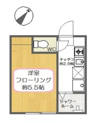 Ｌａ　Ｖｉｅ　ｅｎ　Ｒｏｓｅの間取り