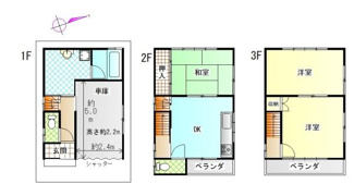 【間取り】 | 大和郡山市小泉町中古戸建