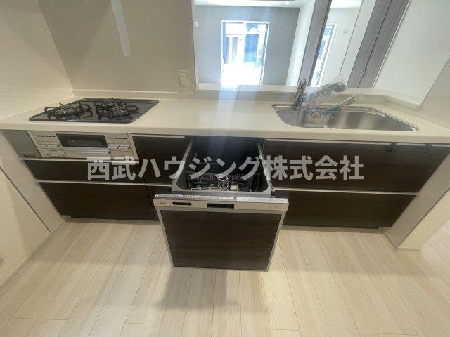 【仲介手数料無料】所沢市東狭山ケ丘全７棟４号棟　所沢市の新築なら西武ハウジングのキッチン