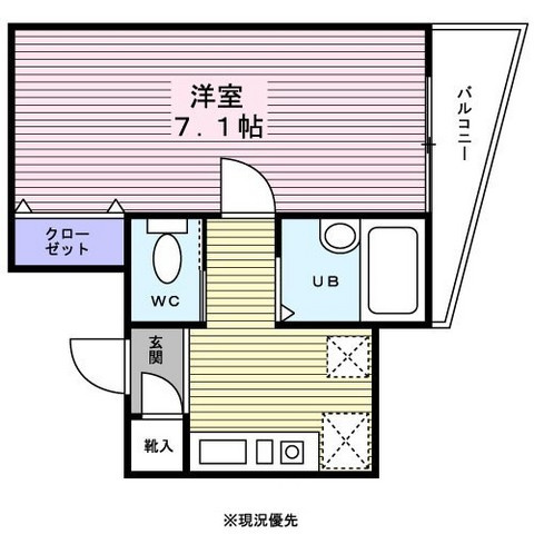 エディフィッシオ菊名の間取り|間取り図