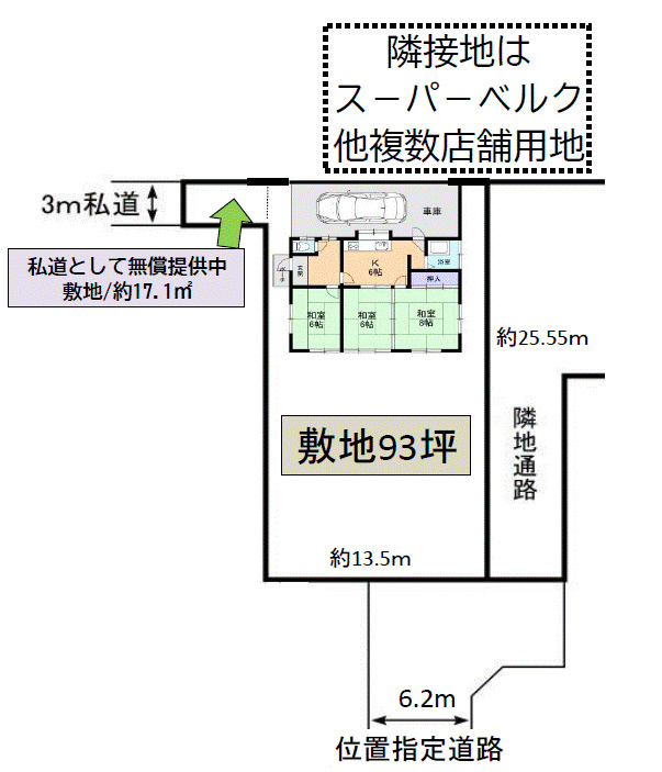 上里町七本木　中古590