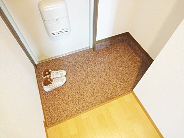 アメニティマンションⅡの玄関