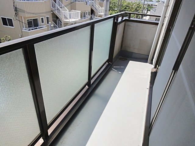 アメニティマンションⅡのバルコニー