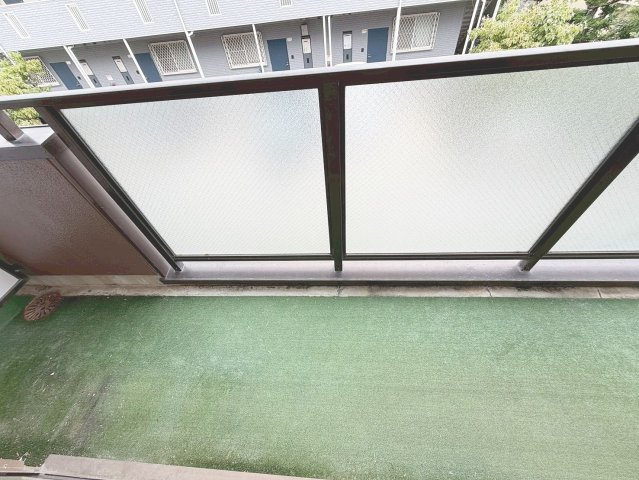 アメニティマンションⅡのバルコニー