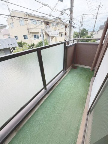 アメニティマンションⅡのバルコニー
