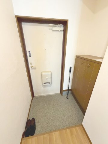 アメニティマンションⅡの玄関