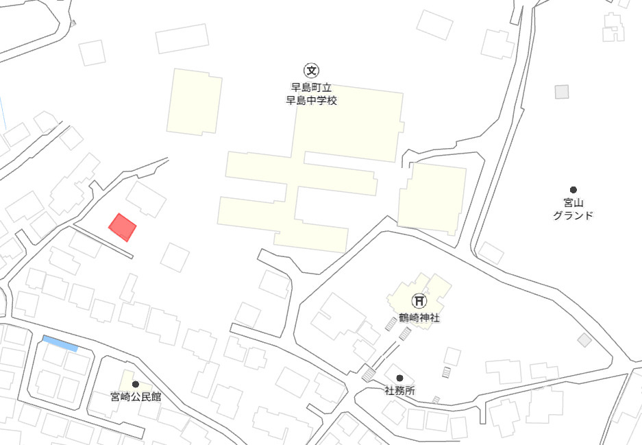 都窪郡早島町早島の地図