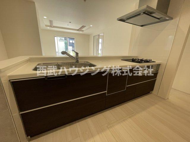 【仲介手数料無料】所沢市東狭山ケ丘全７棟５号棟　所沢市の新築なら西武ハウジングのキッチン