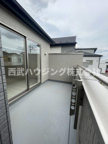 【仲介手数料無料】所沢市東狭山ケ丘全７棟５号棟　所沢市の新築なら西武ハウジングのバルコニー