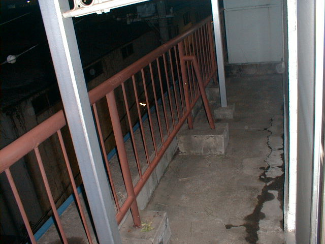 関口ビルのバルコニー