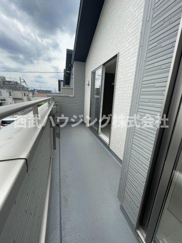 【仲介手数料無料】所沢市東狭山ケ丘全７棟６号棟　所沢市の新築なら西武ハウジングのバルコニー
