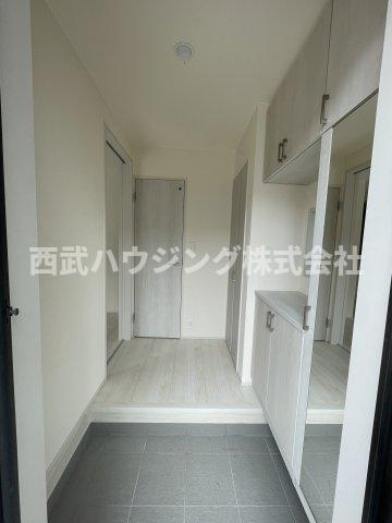 【仲介手数料無料】所沢市東狭山ケ丘全７棟６号棟　所沢市の新築なら西武ハウジングの玄関