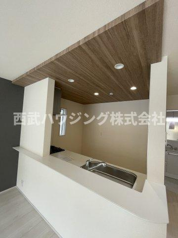 【仲介手数料無料】所沢市東狭山ケ丘全７棟６号棟　所沢市の新築なら西武ハウジングのキッチン