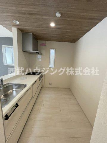 【仲介手数料無料】所沢市東狭山ケ丘全７棟６号棟　所沢市の新築なら西武ハウジングのキッチン