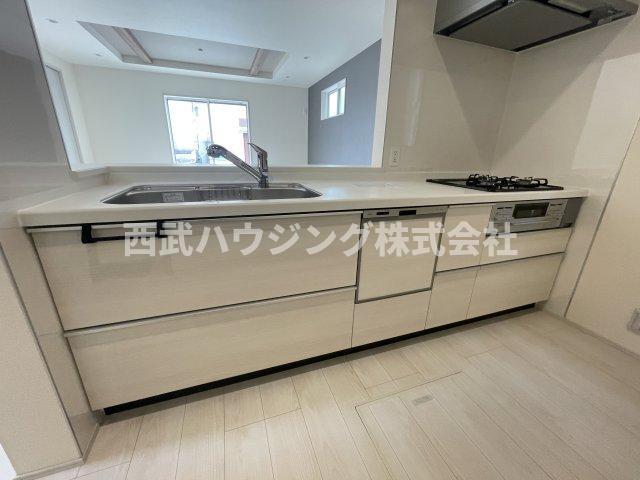 【仲介手数料無料】所沢市東狭山ケ丘全７棟６号棟　所沢市の新築なら西武ハウジングのキッチン