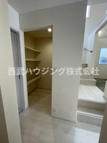 【仲介手数料無料】所沢市東狭山ケ丘全７棟６号棟　所沢市の新築なら西武ハウジングの収納