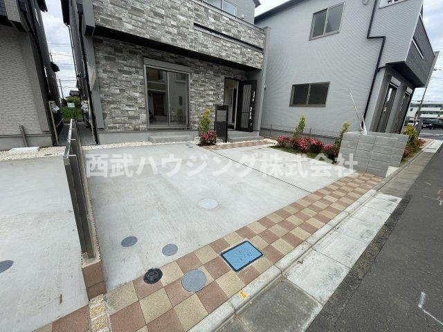 【仲介手数料無料】所沢市東狭山ケ丘全７棟６号棟　所沢市の新築なら西武ハウジングの駐車場