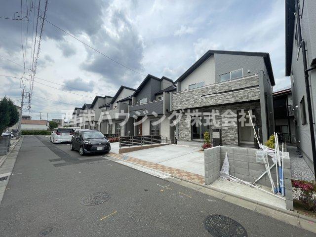 【仲介手数料無料】所沢市東狭山ケ丘全７棟６号棟　所沢市の新築なら西武ハウジングの前面道路含む現地写真