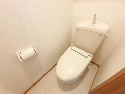 【トイレ】 | メゾンプラージュⅡ | コンパクトで使いやすいトイレです